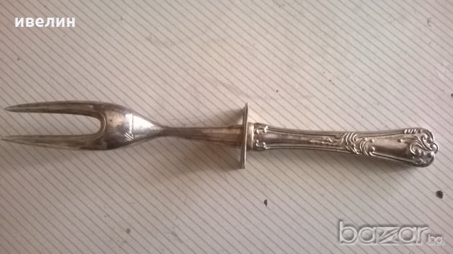 посребрен вилица за сервиране-VERA LUCINO, снимка 3 - Антикварни и старинни предмети - 18643390