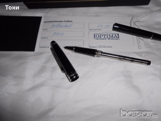 Химикалка Montblanc 100 % оригинална, снимка 3 - Други - 20004833
