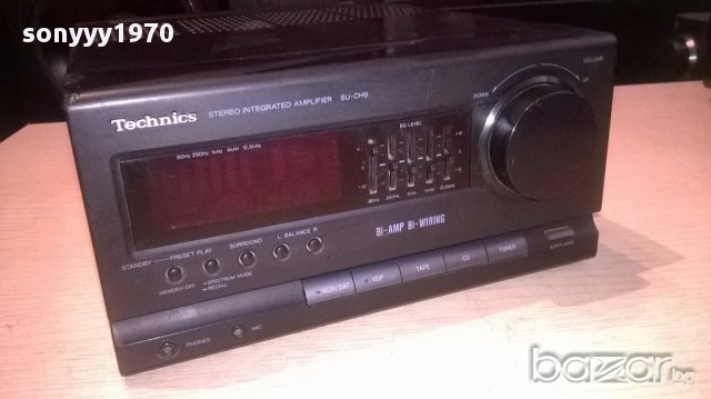 Technics su-ch9 stereo amplifier-japan-внос швеицария, снимка 4 - Ресийвъри, усилватели, смесителни пултове - 14978017
