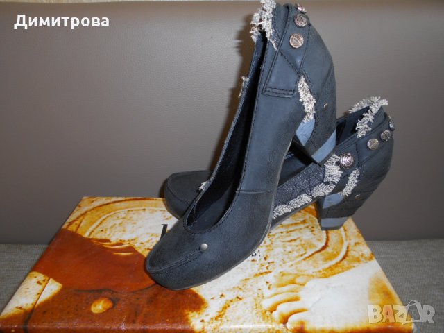 Супер ефектни, естествена кожа, снимка 4 - Дамски обувки на ток - 25440720