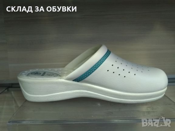 Мъжки и дамски ортопедични чехли GEZER - бели,сини,черни код-29, снимка 3 - Чехли - 25424328