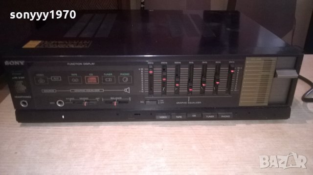 sony ta-v50 stereo amplifier-made in japan-внос швеицария, снимка 2 - Ресийвъри, усилватели, смесителни пултове - 23867713