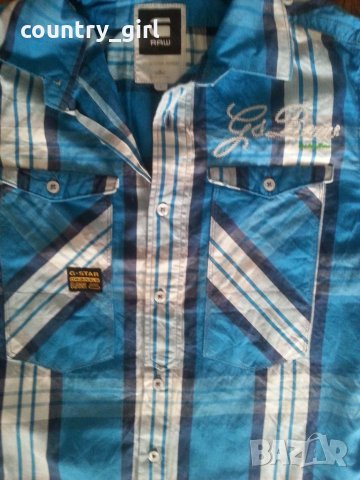 g-star athan menora shirt - страхотна мъжка риза, снимка 5 - Ризи - 21712120