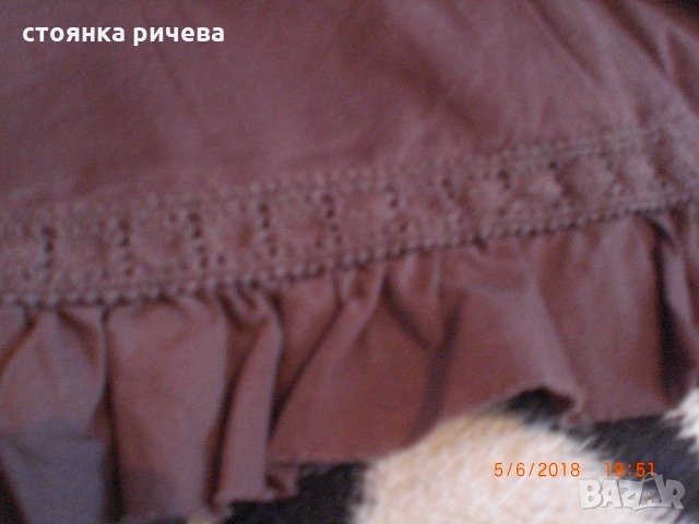 продавам дамска рокличка гарнирана с дантела, снимка 2 - Рокли - 21791409