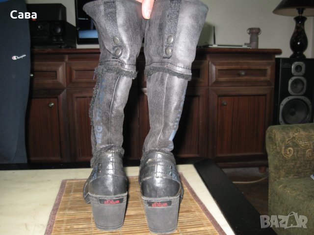 Ботуши S.OLIVER, снимка 3 - Дамски ботуши - 24315398