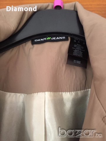 Намален! DKNY Jeans оригинален дамски тренчкот S, снимка 3 - Палта, манта - 17968127