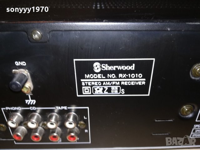 sherwood rx-1010 receiver-внос швеицария, снимка 16 - Ресийвъри, усилватели, смесителни пултове - 21654457