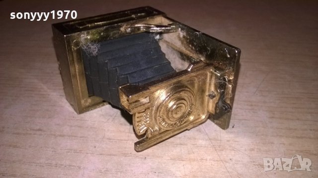 ретро фото-миниатюра-мед/месинг-острилка-внос швеицария, снимка 5 - Антикварни и старинни предмети - 21997134