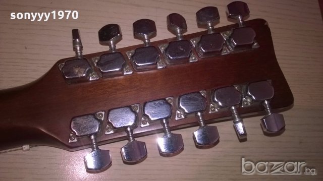 ПОРЪЧАНА-yamaha-оригинална китара с 12 струни-внос швеицария, снимка 17 - Китари - 18864012