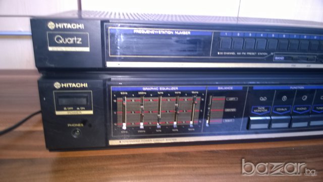 hitachi hta-d30-stereo receiver-нов внос от франция, снимка 8 - Ресийвъри, усилватели, смесителни пултове - 7381317