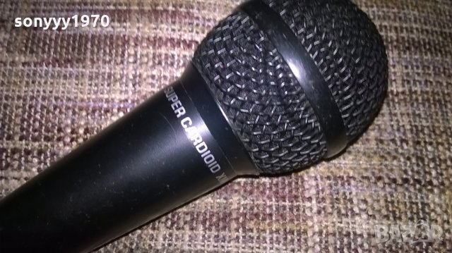 behringer microphone-здрав жичен профи-внос швеицария, снимка 8 - Микрофони - 21864608