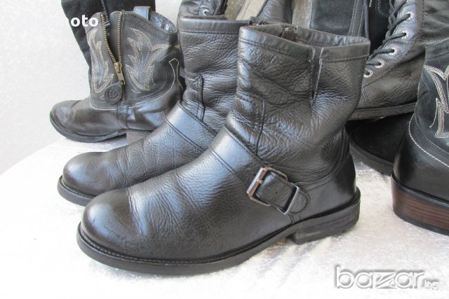 bili bi® original,N- 39, унисекс мото боти,байк боти, 100% естествена кожа,GOGOMOTO.BAZAR.BG®, снимка 3 - Дамски боти - 16891279