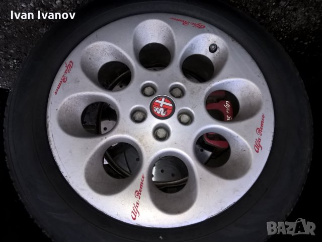 16 Цола 5х98 6 1/2j H2 Et 41,5 за Алфа Ромео / Alfa Romeo, снимка 9 - Гуми и джанти - 23852448