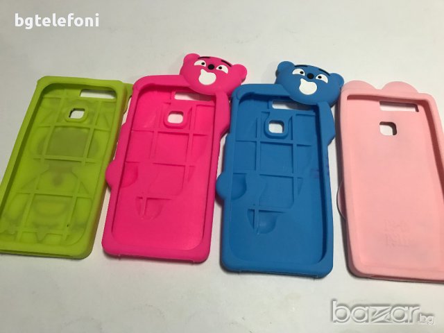 3D цветен силикон за Huawei P9 Lite, снимка 4 - Калъфи, кейсове - 17624510