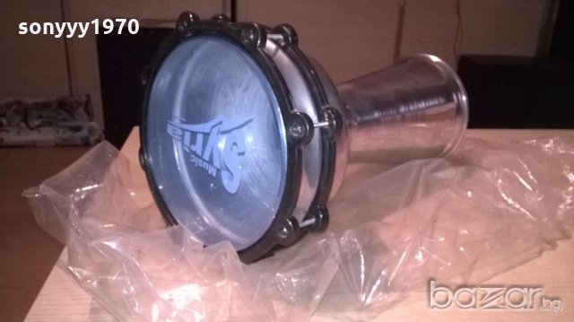 ГОЛЯМА лъскава и стилна тарамбука от сирия-40х25см, снимка 4 - Ударни инструменти - 19796568