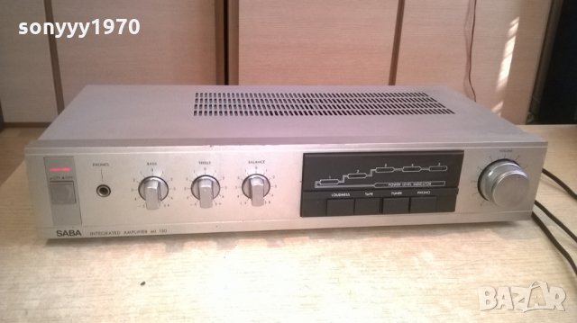saba mi 150 stereo amplifier-внос швеицария, снимка 2 - Ресийвъри, усилватели, смесителни пултове - 25112012