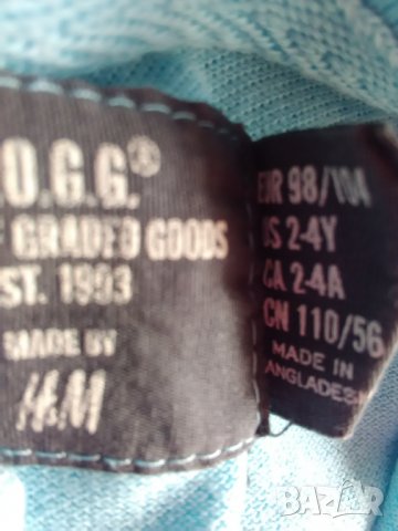 Светлосиня блуза за момче HM, снимка 3 - Детски Блузи и туники - 23016714