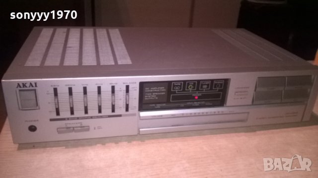 &akai am-a202 stereo amplifier-внос швеицария, снимка 2 - Ресийвъри, усилватели, смесителни пултове - 24034881