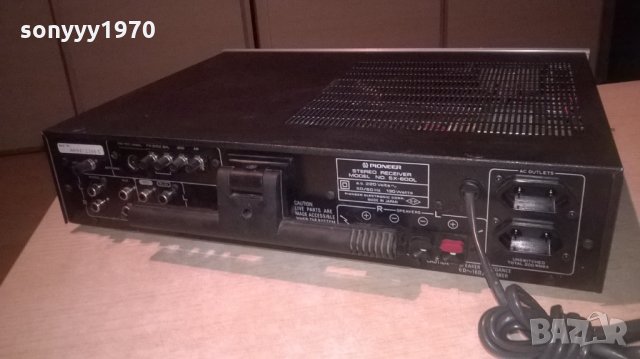 pioneer receiver-синя серия-японски-внос швеицария, снимка 8 - Ресийвъри, усилватели, смесителни пултове - 24416278