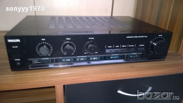 philips fa561/00r stereo amplifier-made in japan-внос швеицария, снимка 7 - Ресийвъри, усилватели, смесителни пултове - 8945570