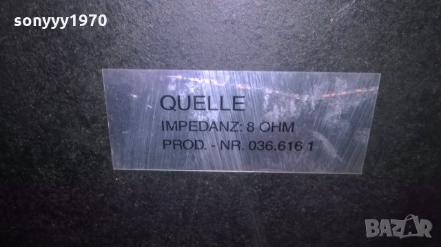 universum/quelle-8ohm-2бр тонколони-внос швеицария, снимка 16 - Тонколони - 24488349