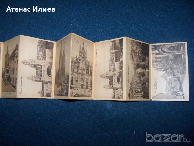 Стар сувенир 12 картички от Кьолн, снимка 4 - Други ценни предмети - 18595690