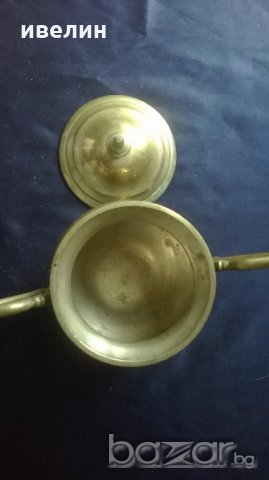 посребрена викторианска захарница, снимка 3 - Антикварни и старинни предмети - 20249899