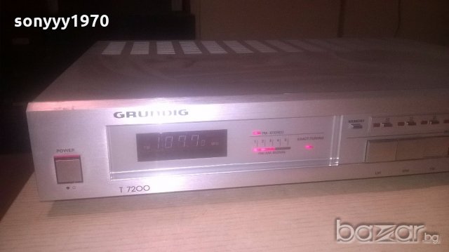 grundig t7200a tuner-high fidelity-внос швеицария, снимка 12 - Ресийвъри, усилватели, смесителни пултове - 19249052