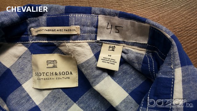 Scotch i Soda размер M ленена риза 45-3, снимка 7 - Ризи - 12602208