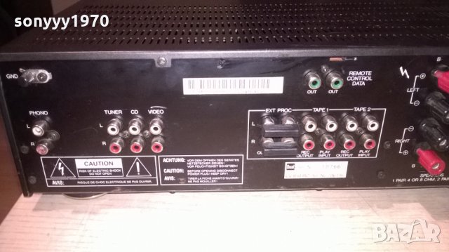 dual cv 650rc amplifier-germany-внос швеицария, снимка 9 - Ресийвъри, усилватели, смесителни пултове - 24805942