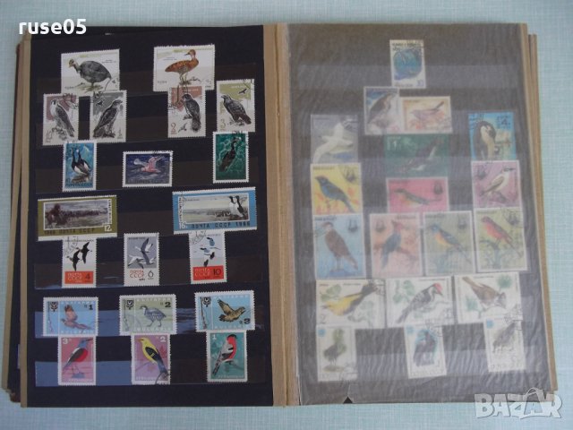 Класьор стар с пощенски марки, снимка 10 - Филателия - 25995319