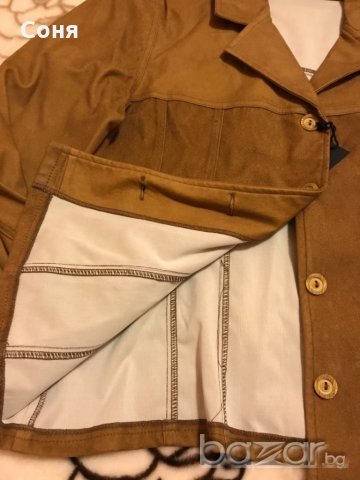 Кафява дамска риза, снимка 6 - Ризи - 20831461