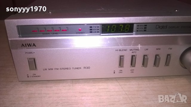 aiwa made in japan-tuner-внос швеицария, снимка 9 - Ресийвъри, усилватели, смесителни пултове - 24973953