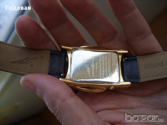 Колекционерски Art Deco Erte 5 micron gold plated, снимка 7 - Мъжки - 14378579