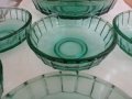 Стъклени купи цветно зелено стъклостъкло , снимка 10