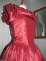 Бална рокля във викториански стил вишнев цвят, снимка 16