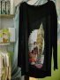 черна памучна туника, снимка 2