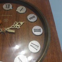 Ретро стенен часовник-Янтар , снимка 8 - Антикварни и старинни предмети - 24301565