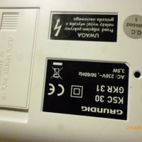 Grundig KSC 30 White - radio clock alarm финал, снимка 12 - Други - 25203815