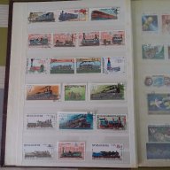 Класьор с пощенски марки филателия 414 броя 16 страници за колекционери , снимка 2 - Филателия - 15131978