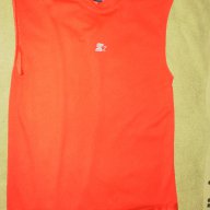 Оригинален червен мъжки потник STARTER, нов, размер М/12, снимка 5 - Тениски - 10767076