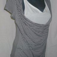 Блуза с вграден потник "Garcia" / голям размер, снимка 2 - Тениски - 18009102
