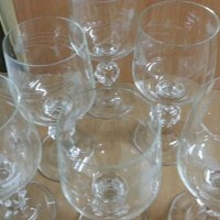 Кристални чаши за вино гравирани, снимка 7 - Антикварни и старинни предмети - 22743917