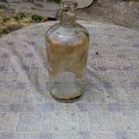 Старо аптекарско шише, снимка 2 - Антикварни и старинни предмети - 21880851