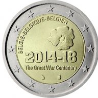 2 Евро монети (възпоменателни) емитирани 2014г, снимка 7 - Нумизматика и бонистика - 16249994