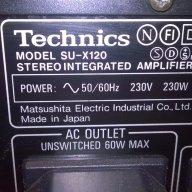 *Technics su-x120 made in japan-230w-stereo amplifier-внос швеицария, снимка 10 - Ресийвъри, усилватели, смесителни пултове - 16365784