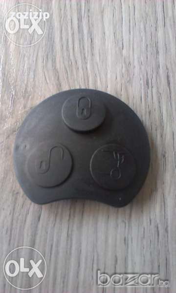 Гумени бутони за ключове ( Гумен бутон за Смарт/Smart 3-бутона), снимка 1