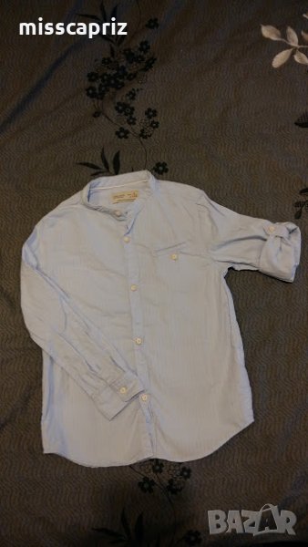 светло синя риза на Зара, снимка 1