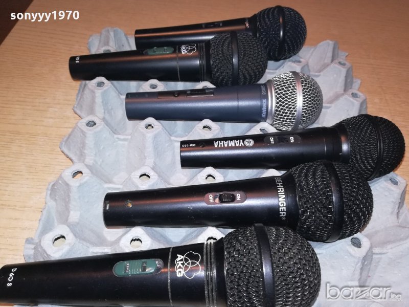 akg/shure/behringer/yamaha-microphone-внос швеицария, снимка 1