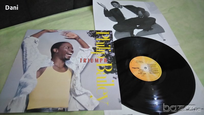 Philip Bailey ‎– Triumph- грамофонна плоча, снимка 1